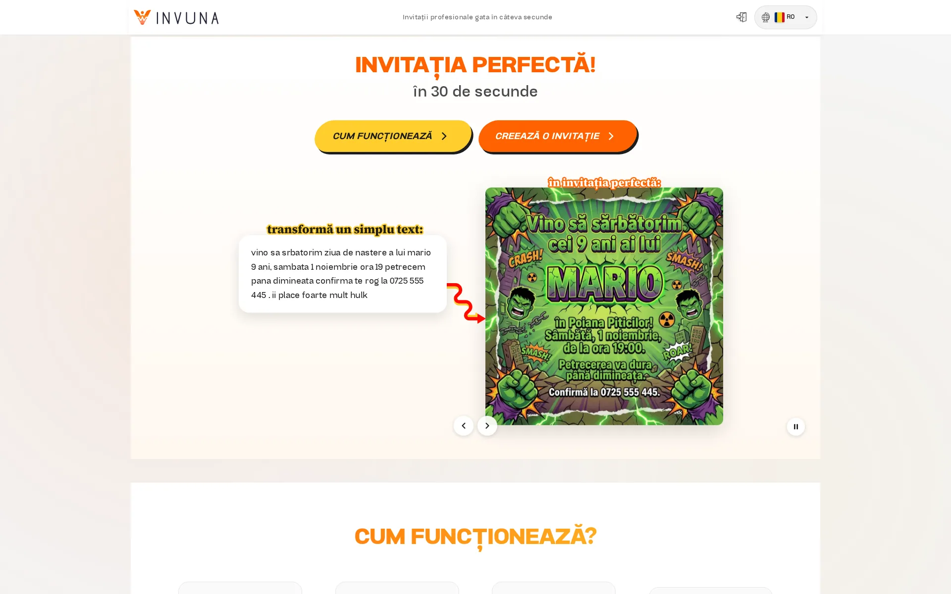 Invuna — Invitations, Generated. — cover